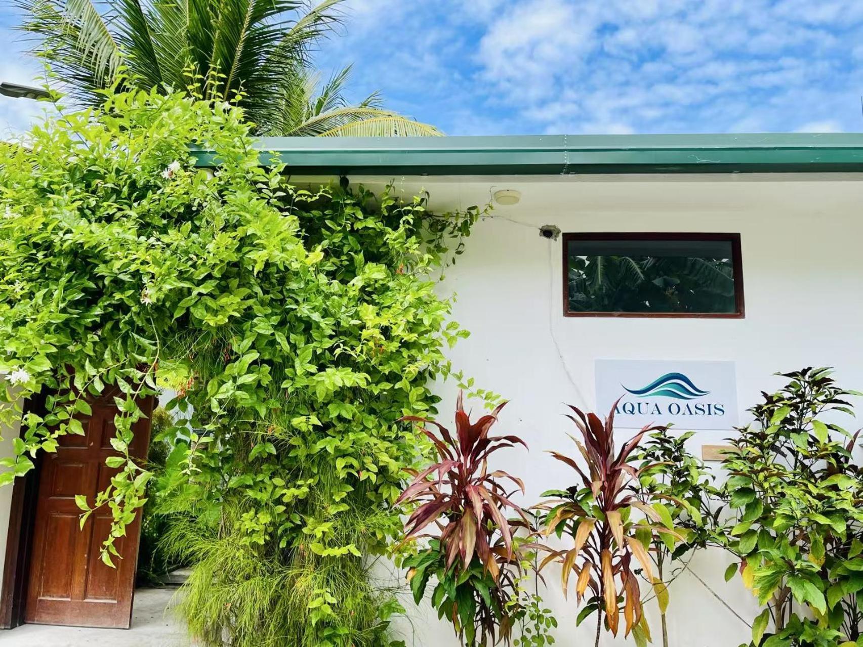 Aqua Oasis Hotel Thoddoo Exterior photo